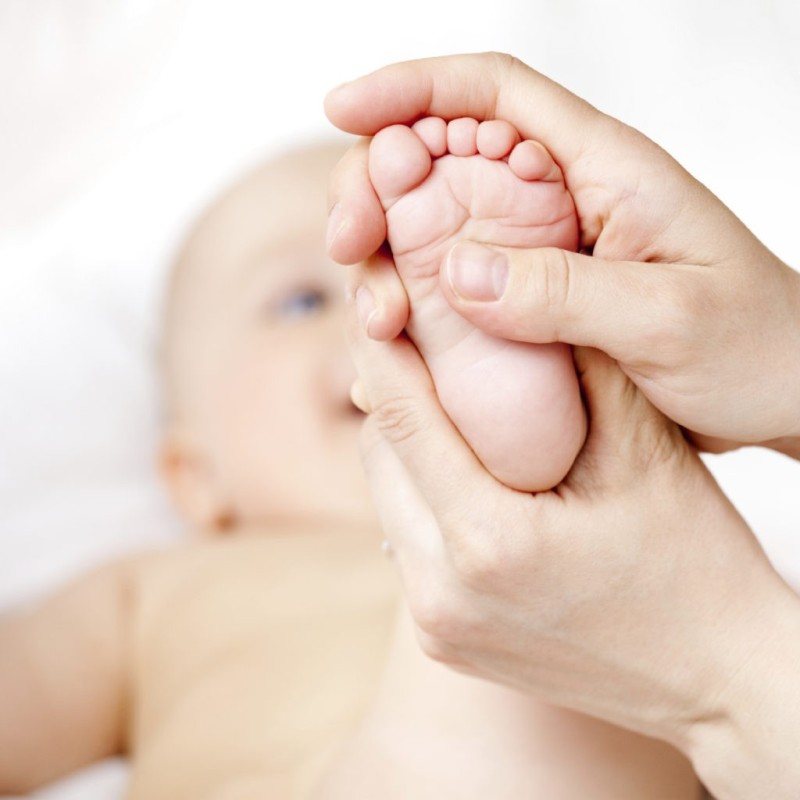 Massage trio parents enfants